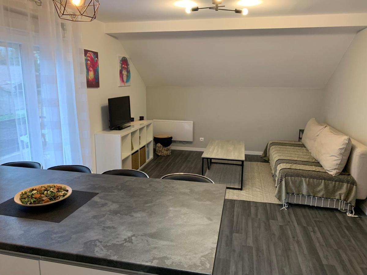 Coquet Appartement Aux Pieds Des Montagnes Scionzier ภายนอก รูปภาพ